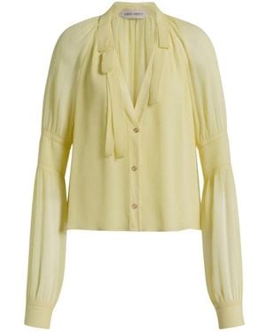 Alberta Ferretti Blouses And Shirts - Yellow