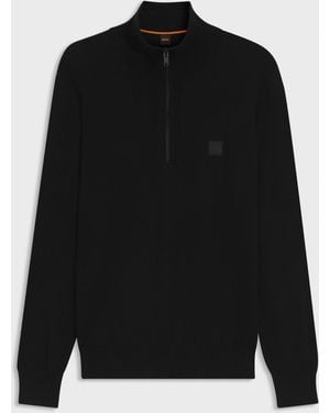 BOSS Sweater Kanobix_S - Black
