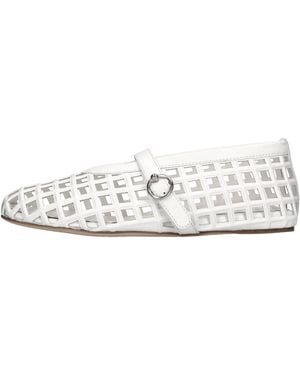 3Juin Flat Shoes - White
