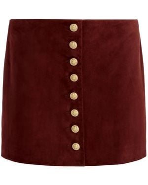 Alice + Olivia Gonne Dunkle Schokolade - Rot