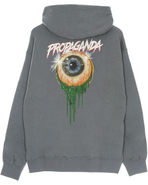 Propaganda Scarful Eye Hoodie - Gray