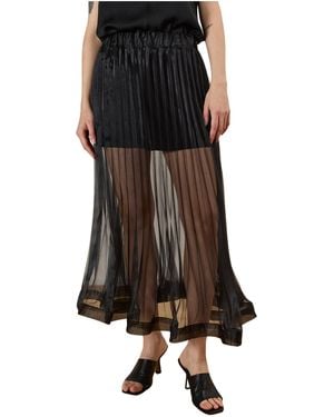 Souvenir Clubbing Skirt Plisettata - Black