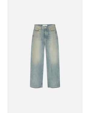 Won Hundred Genoa Coated Denim - Azul
