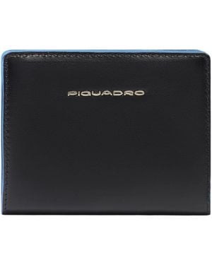 Piquadro Cartera De Mujeres Pd6660B2R-N - Negro