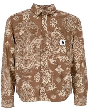 Carhartt Longsleeve Shirts - Bruin