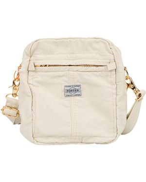 PORTER-YOSHIDA &amp; CO Mile Vertical Shoulder Bag - Natural