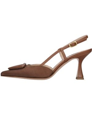 FRANCESCO SACCO Chaussures Avec Talon Brun - Marron
