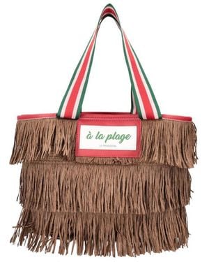 Le Pandorine Sea Bag Ps2521B01_Tabacco Paglia - Brown