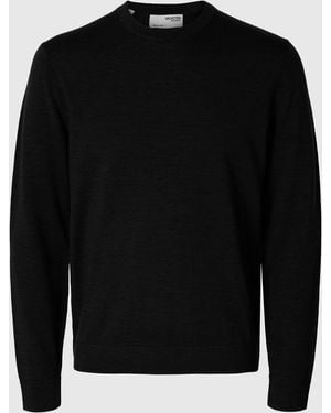 SELECTED Neckline Slhtray - Schwarz