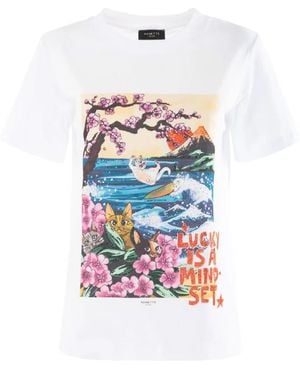 Nenette T-Shirt With Print - White