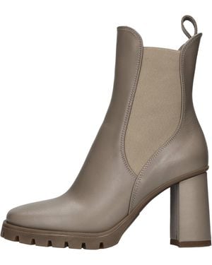 Lorenzo Mari Schwarze Stiefel - Braun