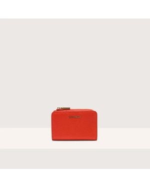 Coccinelle Metallic Soft Ss25 Mw5 11 D1 01 R29 - Rojo