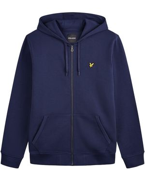 LYLE AND SCOTT 1874 Vrouwen Ml420Vog Zip-Doort Z99 Marine - Blauw