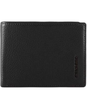Piquadro Wallet Pu1392Mosr-N - Black