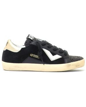 4b12 Zapatillas De Mujeres - Azul