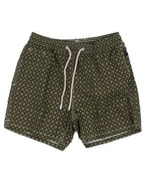 MC2 Saint Barth Swimsuit Lig0016 00676L 52 Lighting Micro Stretch - Green