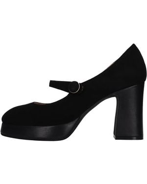 Festamilano With Heel - Black