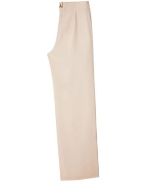 Patrizia Pepe Pantalon De Mujeres - Blanco