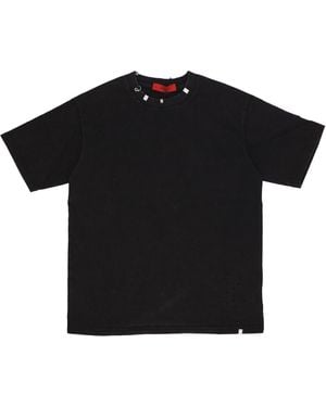 Acupuncture Acu Piercing Tee - Black