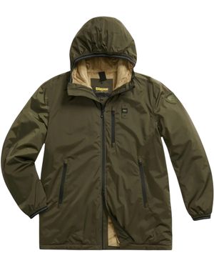 Blauer Herrenjacke Bluk11139 Anhang - Grün