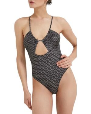 Trussardi All Over Swimsuit - Black
