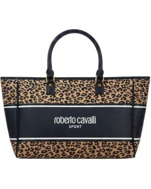 Roberto Cavalli Bolsa De Mango - Negro