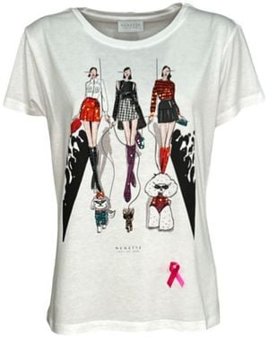 Nenette T-Shirt Dadda - White