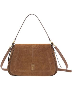 no:rae Bag Globe_Big_Marrone - Brown