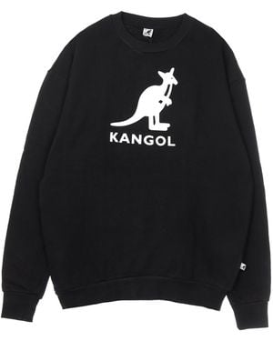 Kangol Conrad Lightweight Crewneck Sweatshirt - Black