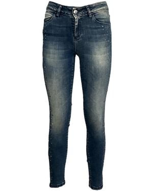 Fly Girl Frauen Jeans Skinny 3750Sc/19 - Blau