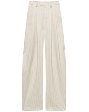 Aniye By Pantalone Irina Gessato - White