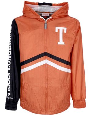 Mitchell &amp; Ness Herren-Windjacke Ncaa Undeniable Full Zip Windjacke Texlon - Orange