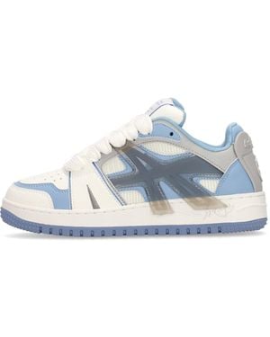 Acupuncture Lage Herenschoen Lola Sneak Blauw/Wit