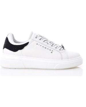 John Richmond Leather Sneakers - White