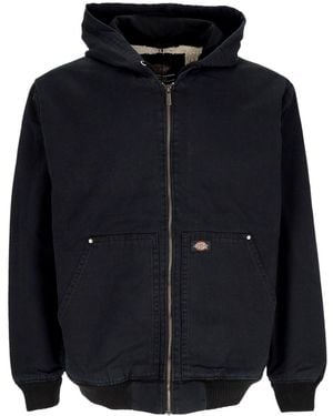 Dickies Hooded Duck Canvas Jacket - Blue