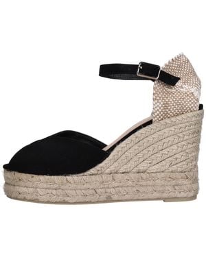 Castañer Schoenen Met Zwarte Hak