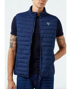 Guess Logo Sleeveless - Blue