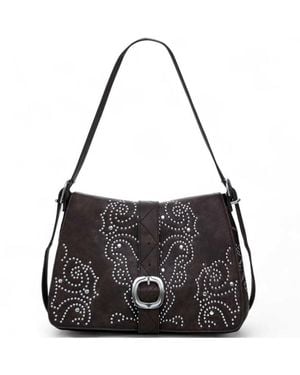Desigual Shoulder Bag Poker Face - Black