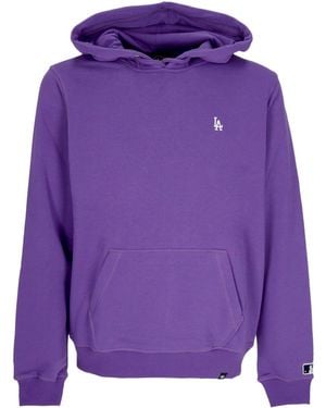 '47 Lightweight Hoodie Mlb Emb Helix Base Runner Hoodie Losdod - Purple