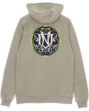 DOLLY NOIRE Lichtgewicht Sweatshirt Met Capuchon, Monogram En Capuchon Voor - Grijs