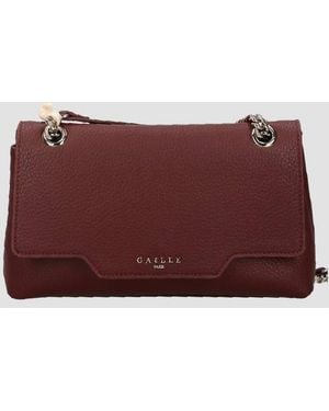 Gaelle Tasche Mit Kettenriemen Frau Rotwein