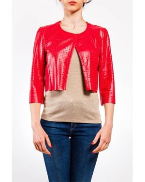 Liu Jo Frauen Jacke - Rot