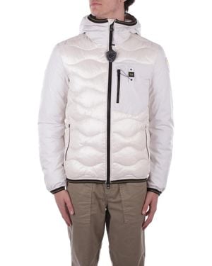 Blauer Blauwe Witte Jassen - Grijs