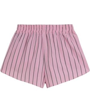 PAPER KID Shorts Striped - Pink