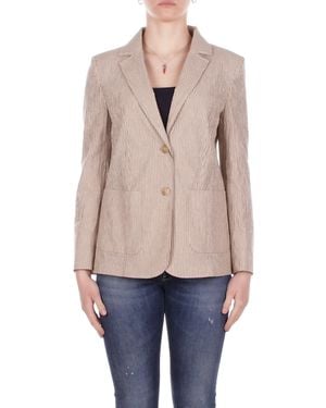 Max Mara Jacket 2615041052600 006 Wkd Daletta - Blue