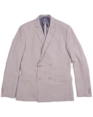 Calvin Klein Double Blazer K10K112649 Pkr Eib - Purple