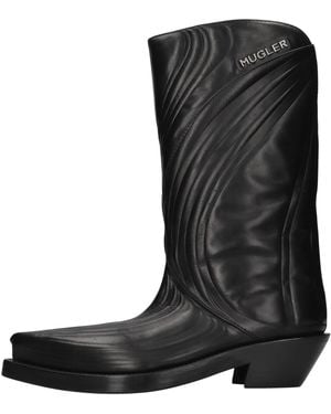 Mugler Boots - Black