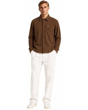 Lacoste Shirts - Brown