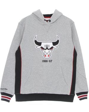 Mitchell &amp; Ness Hoodie Nba Pinnacle Heavyweight Fleece Hoodie Hardwood Classics Chibul - Gray