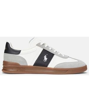 Ralph Lauren Mannenschoenen Erfgoed Aera - Wit